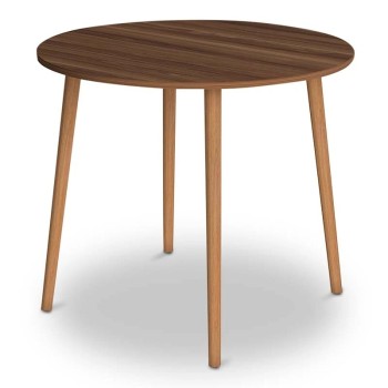 Τραπέζι Art Maison ΚΑΡΠΑΘΟΣ - Walnut (92x92x75εκ.)
