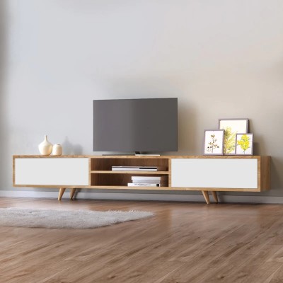 ΕΠΙΠΛΟ ΤΗΛΕΟΡΑΣΗΣ ART MAISON GZIRA - NATURAL WHITE (170x37x45εκ.) ΕΠΙΠΛΟ ΤΗΛΕΟΡΑΣΗΣ ART MAISON GZIRA - NATURAL WHITE (170x37x45εκ.)