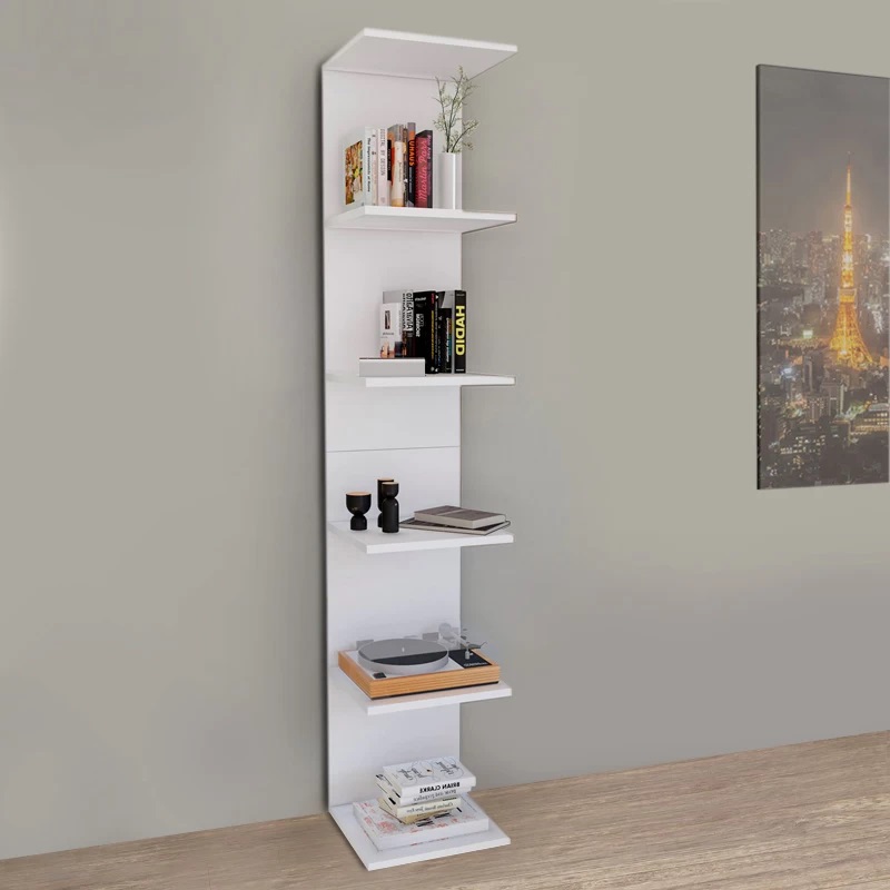 Βιβλιοθήκη Art Maison Γυάρος - White (34,5x30x180εκ.) Βιβλιοθήκη Art Maison Γυάρος - White (34,5x30x180εκ.)
