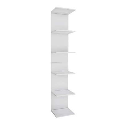 Βιβλιοθήκη Art Maison Γυάρος - White (34,5x30x180εκ.) Βιβλιοθήκη Art Maison Γυάρος - White (34,5x30x180εκ.)