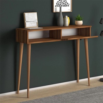 Κονσόλα Art Maison Ηράκλεια - Walnut (90x29x88εκ.)