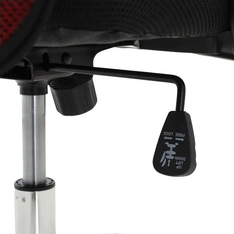 Καρέκλα Γραφείου Art Maison Lacespine 57x58x96-106cm Black-Red