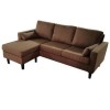 Καναπές Art Maison Tickseed Γωνιακός με Αναστρέψιμη Γωνία Καφέ 192x135cm