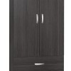 Ντουλάπα ρούχων δίφυλλη Art Maison Tokyo - Wenge (79x42x180εκ.)