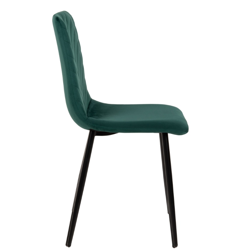 ΚΑΡΕΚΛΑ ART MAISON DANVILLE - CYPRESS BLACK 4τμχ (43x54x88Υεκ.)