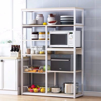 Ραφιέρα επιδαπέδια Art Maison Vimercate - White Natural (80x30x142εκ.) Ραφιέρα επιδαπέδια Art Maison Vimercate - White Natural (80x30x142εκ.)