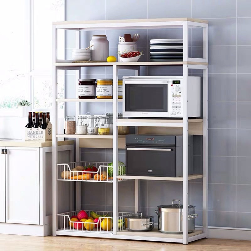 Ραφιέρα επιδαπέδια Art Maison Vimercate - White Natural (80x30x142εκ.) Ραφιέρα επιδαπέδια Art Maison Vimercate - White Natural (80x30x142εκ.)