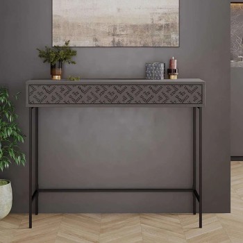 Κονσόλα Art Maison Ορβιέτο - Charcoal (110x35.5x90εκ)