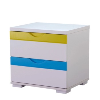 Κομοδίνο Art Maison Moonflower Χρωματιστό MDF 48x40x46cm