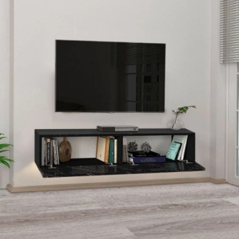 Έπιπλο τηλεόρασης Art Maison Τήλος - Black (135x31,6x25εκ.)