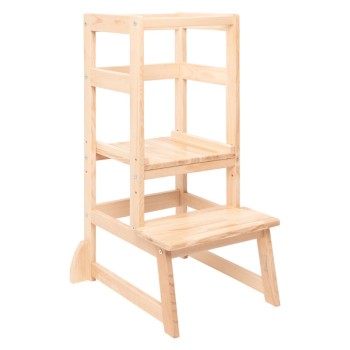 ΠΑΙΔΙΚΟΣ ΠΥΡΓΟΣ ΕΚΜΑΘΗΣΗΣ Τ.MONTESSORI ΞΥΛΙΝΟΣ ART MAISON FREESIAS ΦΥΣΙΚΟ 45,7x51x90Y εκ.