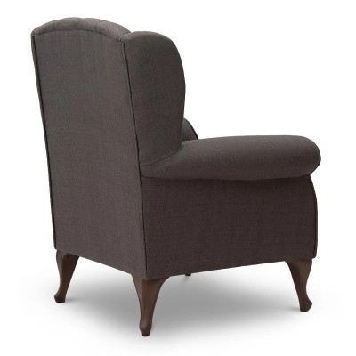 Μπερζέρα Art Maison Ohio υφασμάτινη χρώμα καφέ 91x74x107εκ. Μπερζέρα Art Maison Ohio υφασμάτινη χρώμα καφέ 91x74x107εκ.