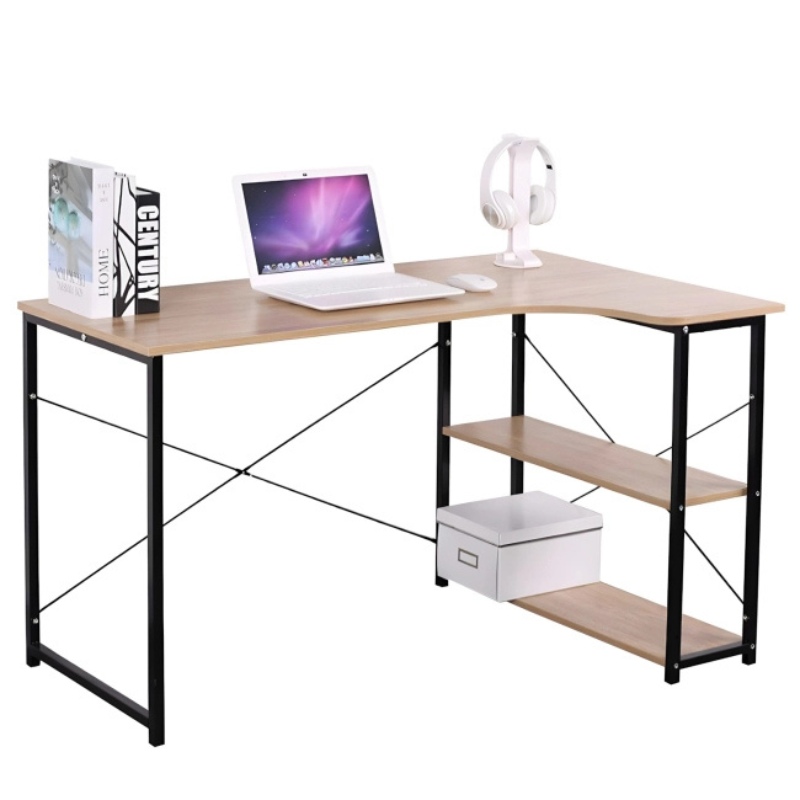 Γραφείο Art Maison Garland Καφέ/Μαύρο MDF/Μέταλλο 120x74x71.5cm