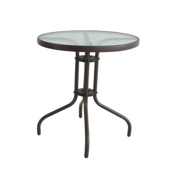 Τραπέζι Μεταλλικό Art Maison Aquata Γκρι Φ70x70cm