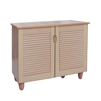 Ξύλινη Παπουτσοθήκη Art Maison Perennial με 3 Ράφια Μπεζ Μ77xΠ34xΥ68cm