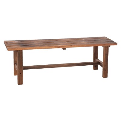 ΠΑΓΚΑΚΙ ΞΥΛΙΝΟ ART MAISON SAXIFRAGE ΚΑΡΥΔΙ 122X36X40εκ.