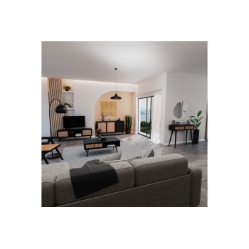 Τραπέζι σαλονιού Art Maison Γκροσέτο - Natural Black (110x59x41,5εκ)