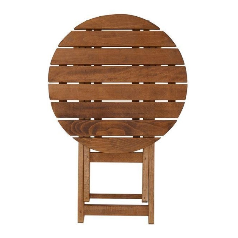 ΤΡΑΠΕΖΙ ΣΚΗΝΟΘΕΤΟΥ Art Maison Pascal  ΕΜΠΟΤΙΣΜΟΣ ΚΑΡΥΔΙ Φ60x75Y εκ. ΑΠΟ ΜΑΣΙΦ ΟΞΙΑ