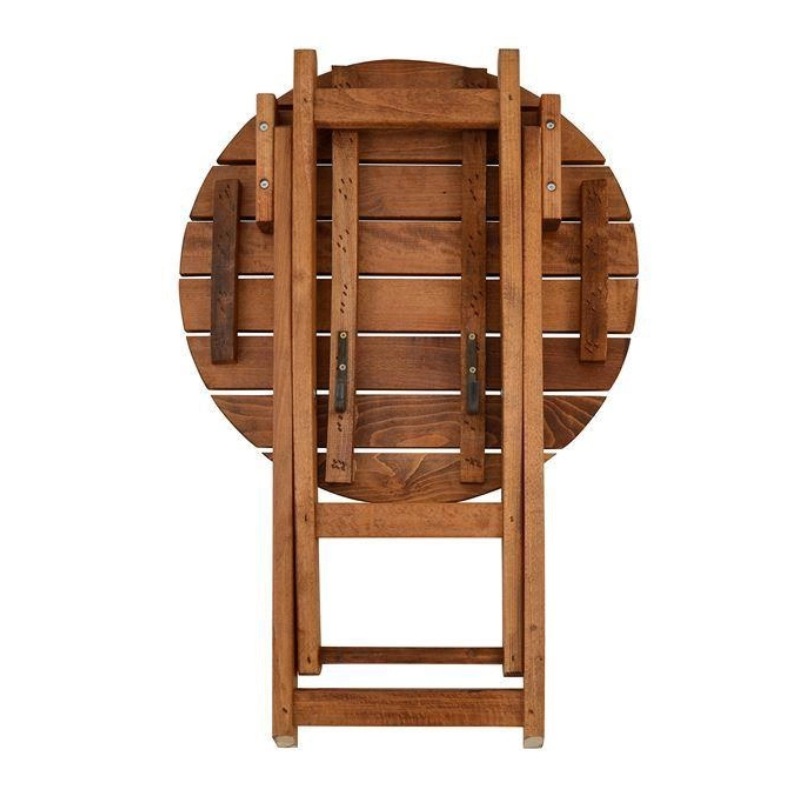 ΤΡΑΠΕΖΙ ΣΚΗΝΟΘΕΤΟΥ Art Maison Pascal  ΕΜΠΟΤΙΣΜΟΣ ΚΑΡΥΔΙ Φ60x75Y εκ. ΑΠΟ ΜΑΣΙΦ ΟΞΙΑ