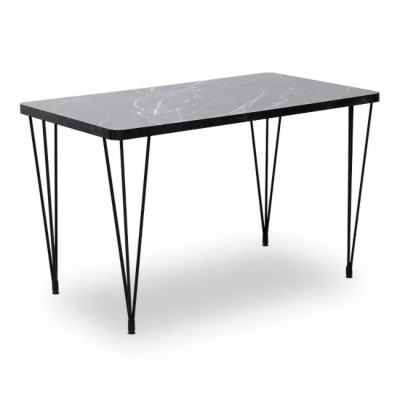 Τραπέζι Art Maison ΒΕΝΕΤΙΚΟ - Black (120x70x75εκ.)