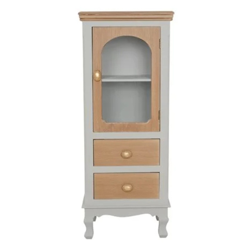 ΒΙΤΡΙΝΑ ART MAISON ALPHONSE ΚΑΦΕ ΕΚΡΟΥ ΠΑΤΙΝΑ 40,5X30X100