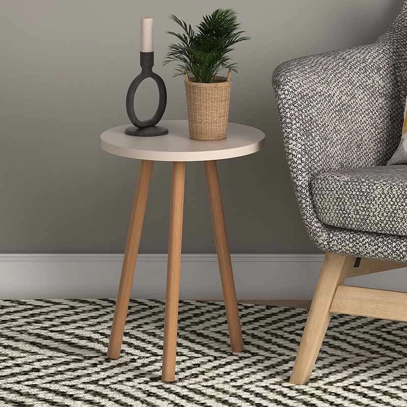 Βοηθητικό τραπεζάκι Art Maison Κέρος - Cream (33,5x33,5x46εκ.)