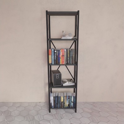 Βιβλιοθήκη Art Maison Alessandria - Charcoal Black (40x30x150εκ) Βιβλιοθήκη Art Maison Alessandria - Charcoal Black (40x30x150εκ)