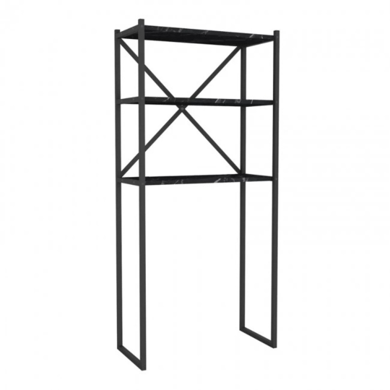 Έπιπλο πλυντηρίου Art Maison Αξίνη - Black (66x34x160εκ.)