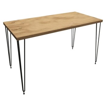 Τραπέζι Art Maison Nanami 104x60x74cm Walnut-Black Τραπέζι Art Maison Nanami 104x60x74cm Walnut-Black