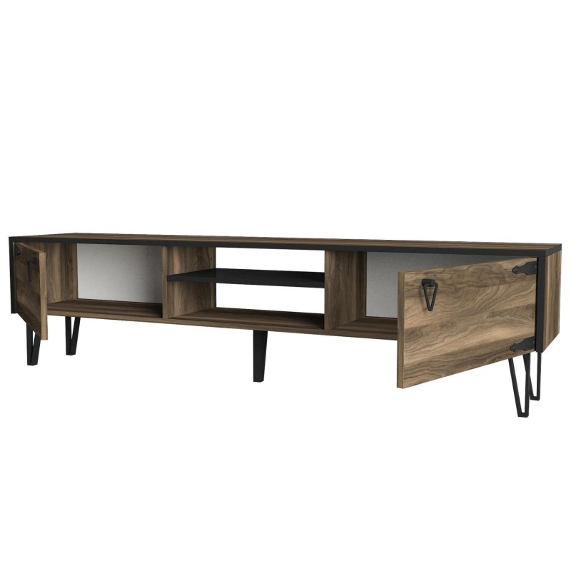 Έπιπλο Τηλεόρασης Art Maison Cradily Σκούρο Καφέ 180x30x49cm Έπιπλο Τηλεόρασης Art Maison Cradily Σκούρο Καφέ 180x30x49cm