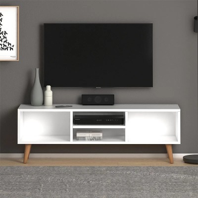 Έπιπλο τηλεόρασης Art Maison Λειψοί - White (120x30x40εκ.) Έπιπλο τηλεόρασης Art Maison Λειψοί - White (120x30x40εκ.)