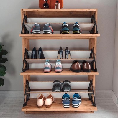 Παπουτσοθήκη Art Maison ΔΙΑΠΟΡΟΣ - Natural (73,6x24x110εκ.)