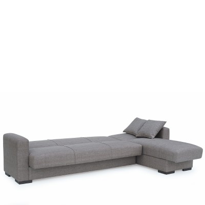 Καναπές Κρεβάτι Γωνιακός Art Maison Rattata Καφέ 270x150x86cm