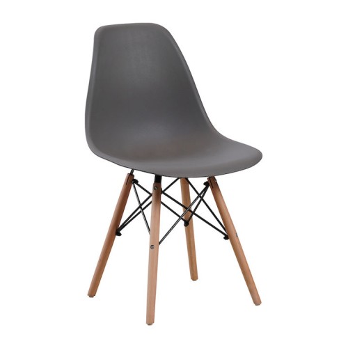 Καρέκλα Art Maison Δελφίς - Gray (46x52x82εκ)