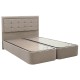 Υπέρδιπλο Επενδυμένο Κρεβάτι Art Maison Έκτωρ με αποθηκευτικό χώρο - Ecru (160x200x120cm)