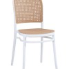ΚΑΡΕΚΛΑ ΠΟΛΥΠΡΟΠΥΛΕΝΙΟΥ ART MAISON ΕΝΑΡΕΤΗ - BEIGE WHITE (41x49x102εκ.)