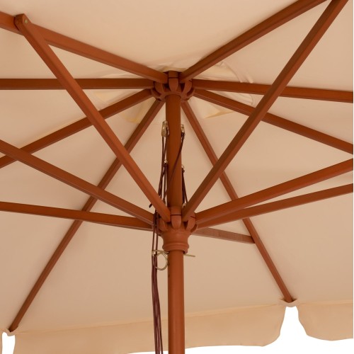 Ομπρέλα επαγγελματική Art Maison Αιλιανός - Beige (3x3x5,50cm)
