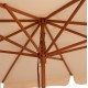 Ομπρέλα επαγγελματική Art Maison Αιλιανός - Beige (3x3x5,50cm)
