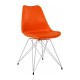 Καρέκλα Συσκευασία 4 Τεμαχίων Art Maison Εκάλη - Orange White (47x56,6x82εκ.)