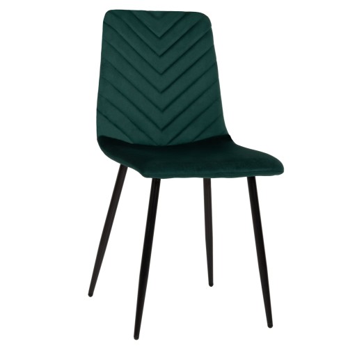 Καρέκλα Art Maison Ιόλαος - Cypress Black (43x54x88εκ)