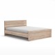 Κρεβάτι Ημίδιπλο χωρίς πάτωμα Art Maison Geelong - Natural (Για στρώμα 140x200εκ.)