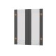 Άνω Πορτάκια με Τζάμι Art Maison Adelaide - White Graphite (60x71,8x1,6εκ.)