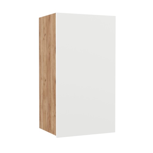 Επιτοίχιο ντουλάπι κουζίνας Art Maison Melbourne - White Walnut (40x30,5x72,8εκ.)