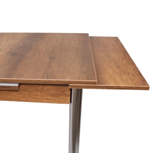 Τραπέζι ανοιγόμενο Art Maison Κρόκος - Walnut (110x70x75εκ.)