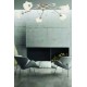 Φωτιστικό πεντάφωτο Art Maison Σελόζια - Silver