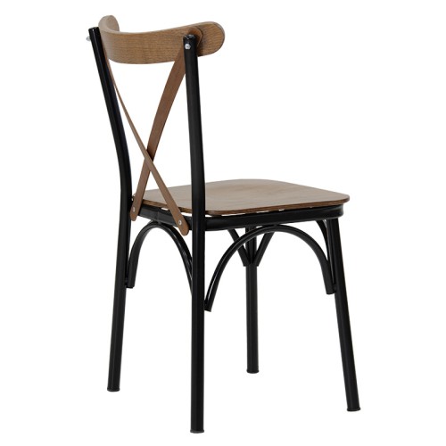 Καρέκλα Art Maison Οσιμπάνα - Black Walnut (40x43x85εκ.)