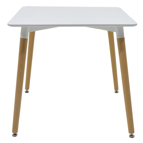 Τραπέζι Art Maison Κυκλάμινο - White (80x80x75εκ)