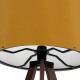 Φωτιστικό δαπέδου Art Maison Ανθούριο - Yellow Walnut (Φ38x140εκ)