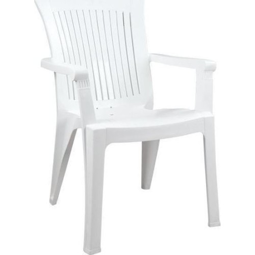 Πολυθρόνα πλαστική Art Maison Πρωτέα - White (60x67x89εκ.)
