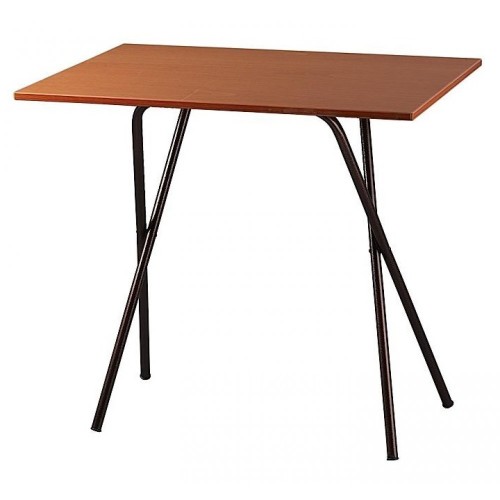 Τραπέζι μεταλλικό Art Maison Παιώνια - Brown Black (60x80cm)